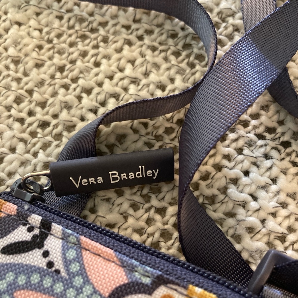 Vera Bradley Charmont Meadow Floral Mini Cellphone Crossbody ID Wallet - Picture 5 of 8